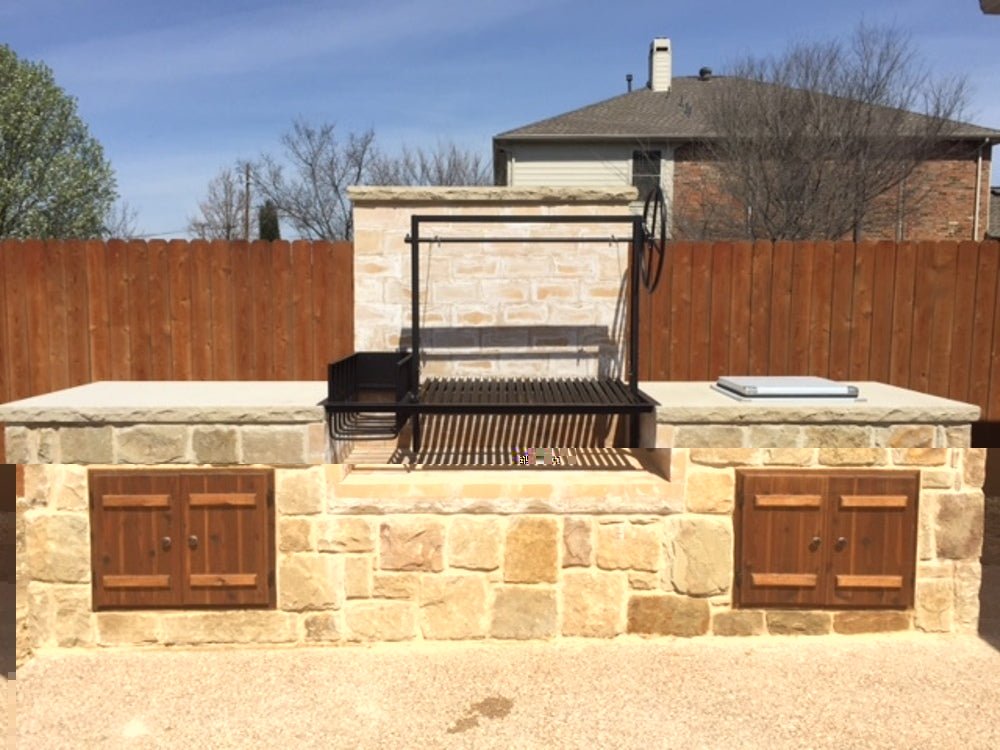 Wood Burning Grill - Heritage Backyard Inc.