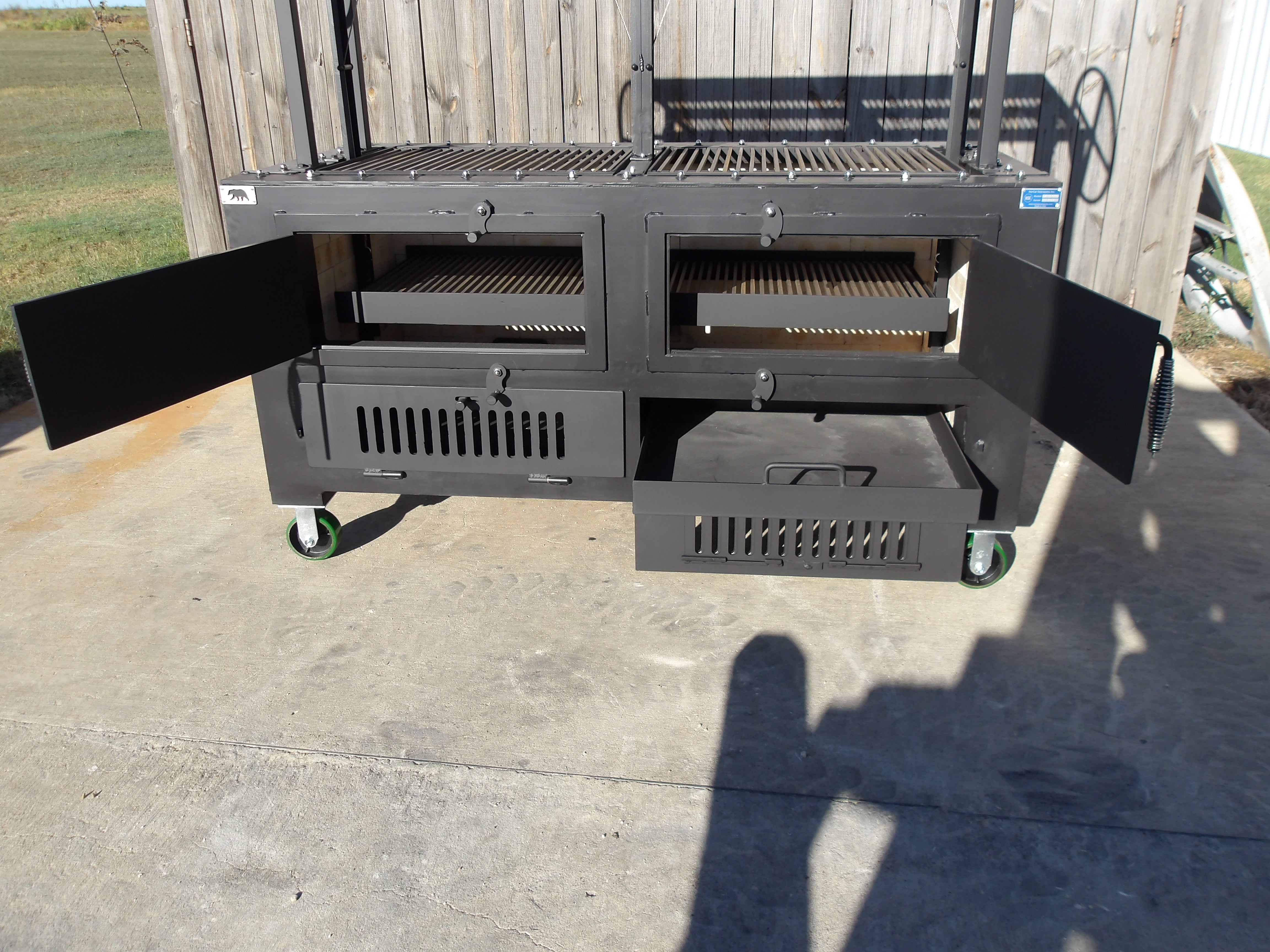 10824 Commercial NSF Split Charbroiler - Heritage Backyard