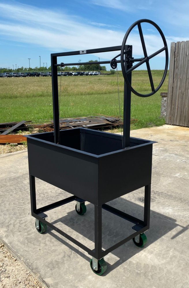 4776 High-Quality Commercial & Residential Santa Maria BBQ Grill with Casters