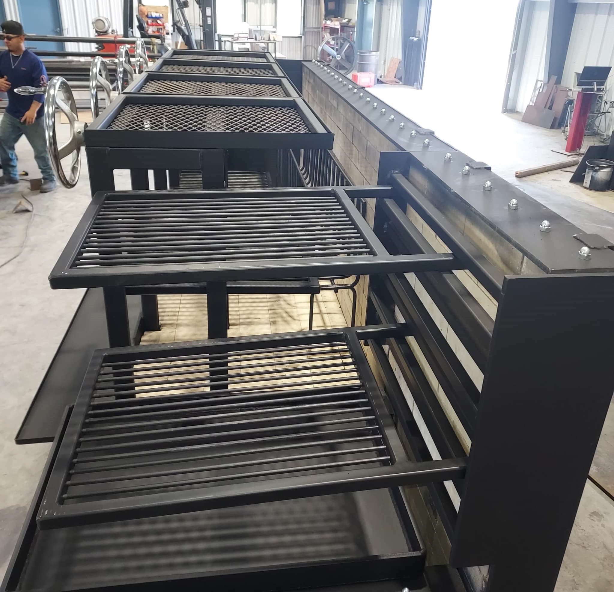 4358 COMMERCIAL Fire Table Exhibition Grills | Call 4 Price