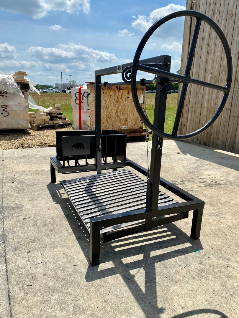 Free Standing Architectural Stilt Grills - Heritage Backyard