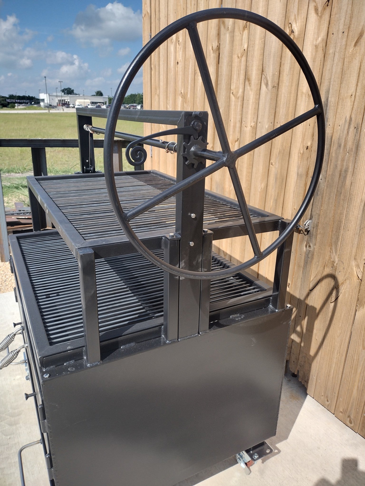 4446 COMMERCIAL Tiered Charbroiler Grill - Heritage Backyard