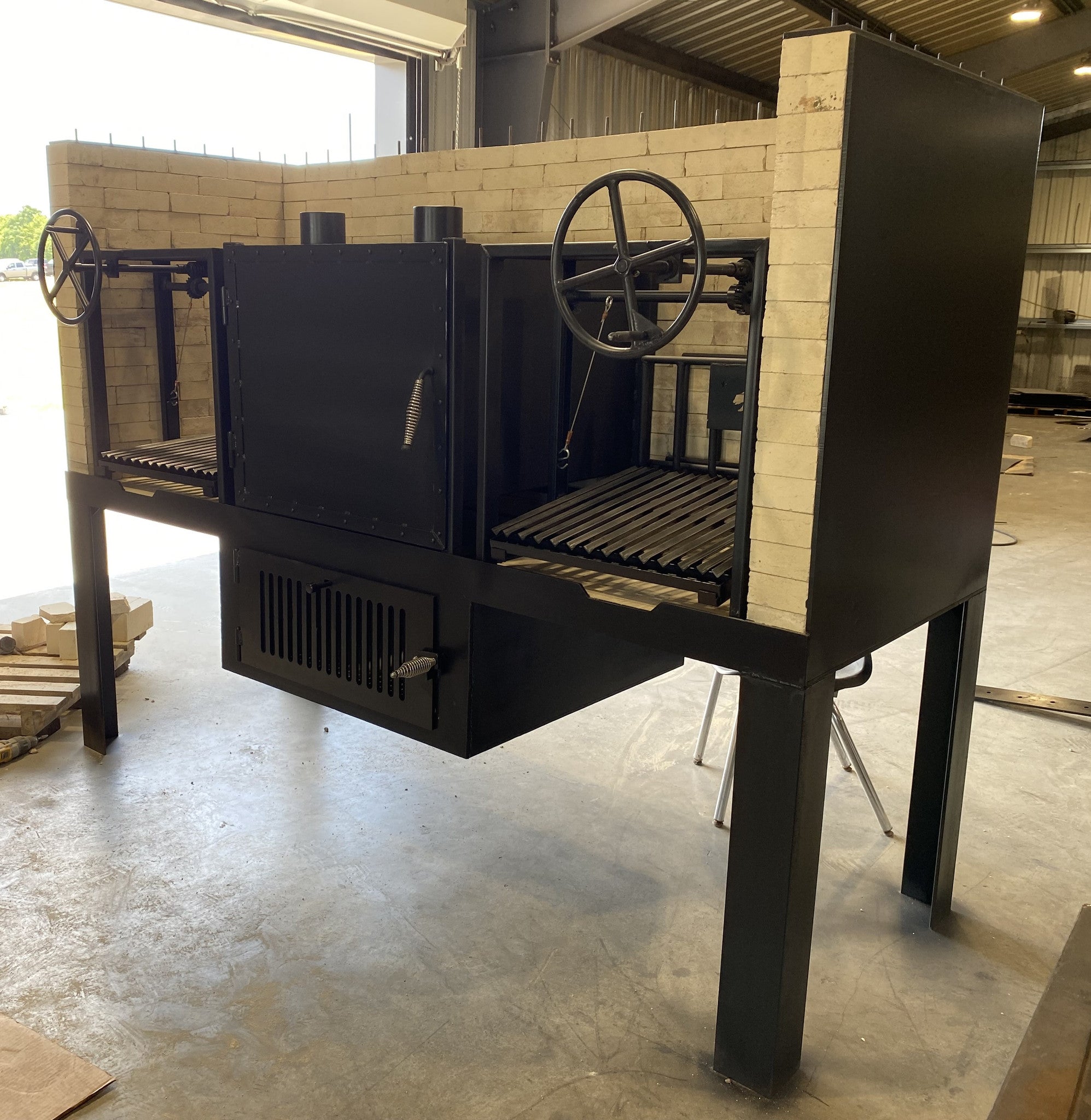 4642 COMMERCIAL Fire Table Grill - Heritage Backyard