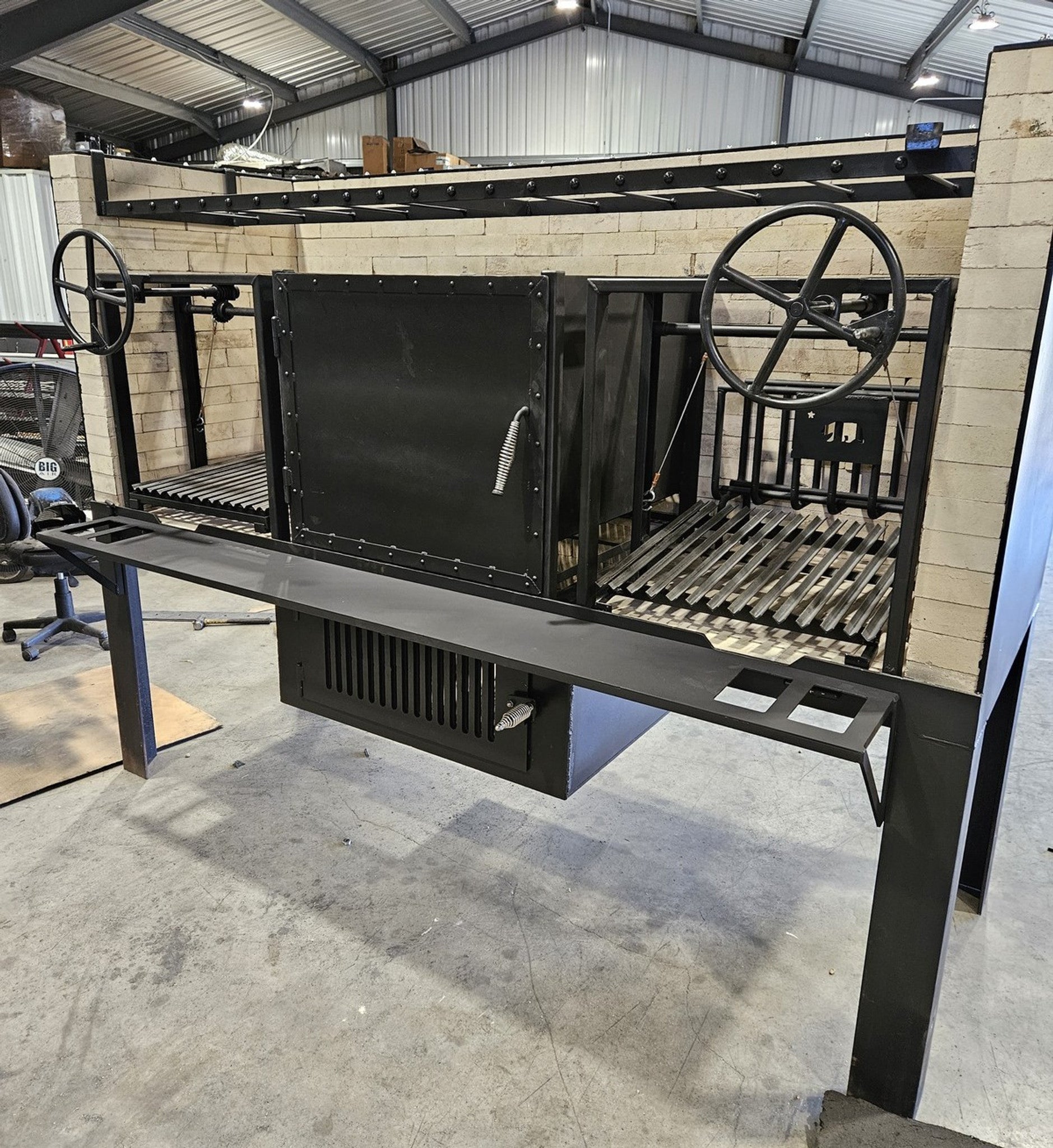 4642 COMMERCIAL Fire Table Grill - Heritage Backyard