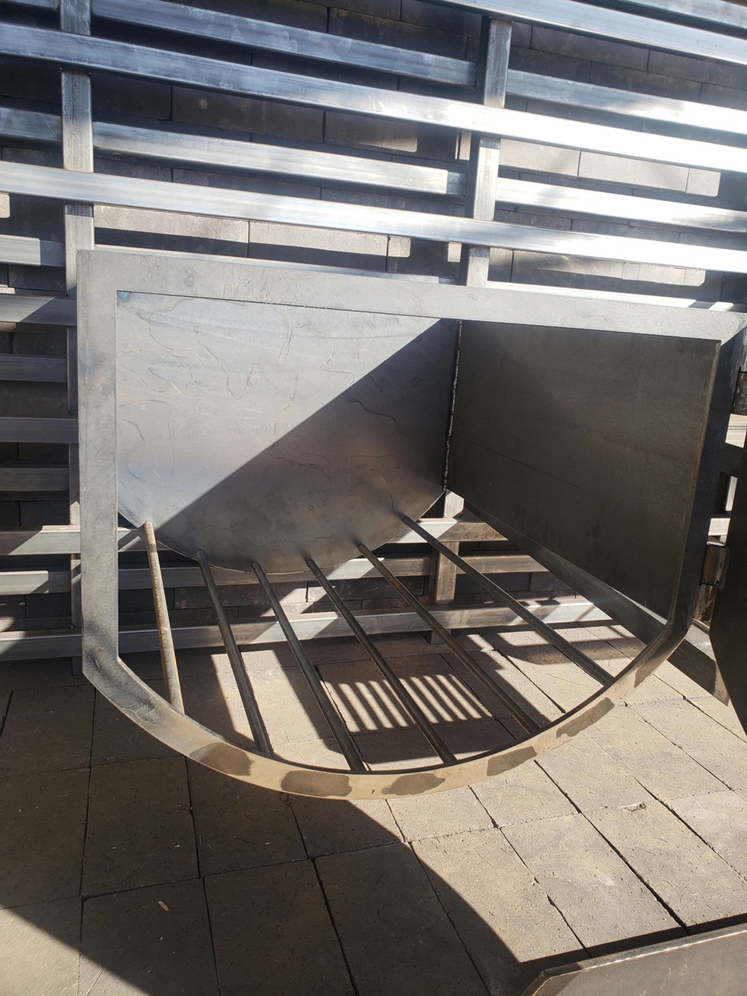 Fire Table Pinch System Grill with Brasero - Heritage Backyard