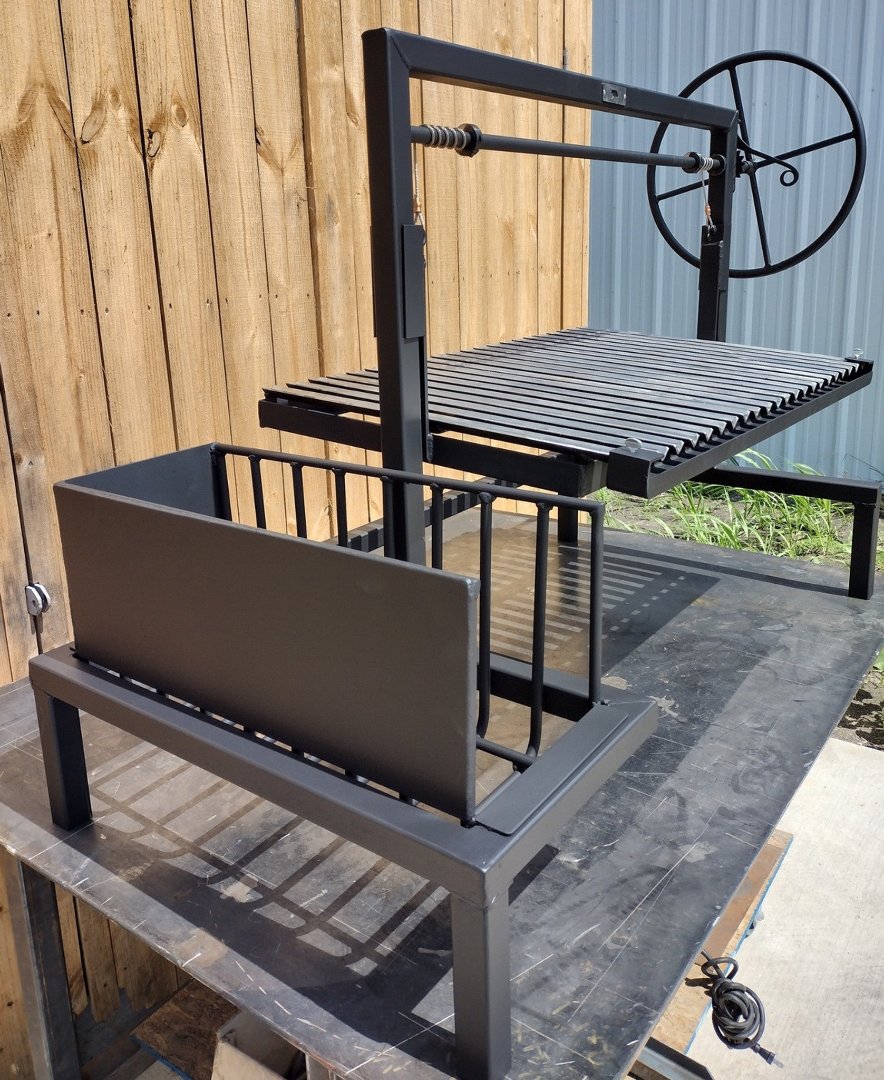 Free Standing Architectural Stilt Grills - Heritage Backyard