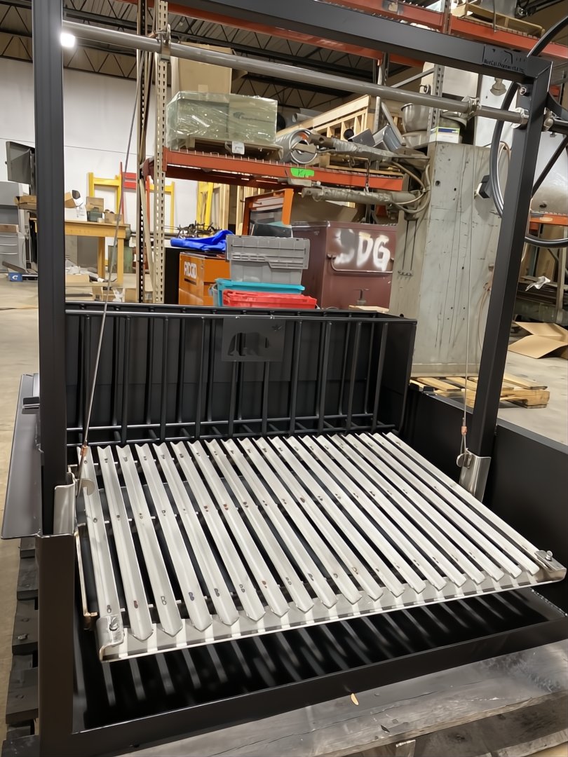 Argentine Drop-in Grill with Steel Firebox and Rear Brasero - Heritage Backyard