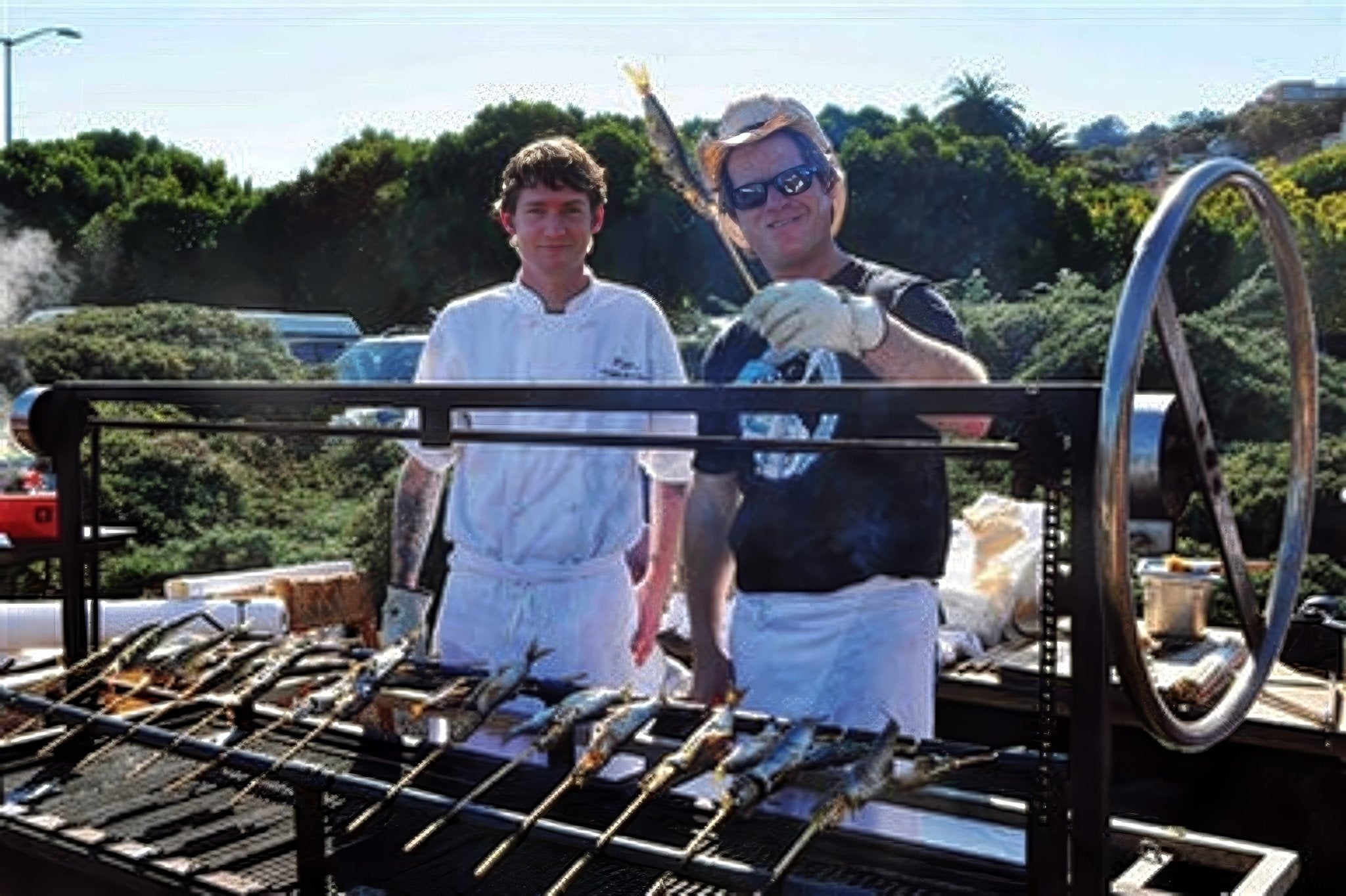 Commercial Steckerlfisch Grills - Heritage Backyard Inc.