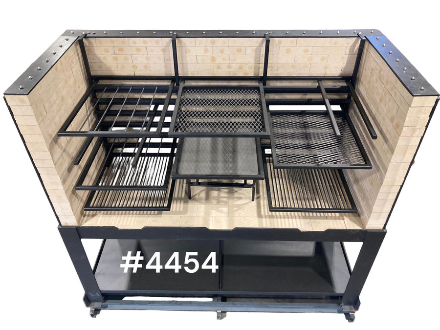 4454 Commercial Pinch System Grill with Fire Table - Heritage Backyard