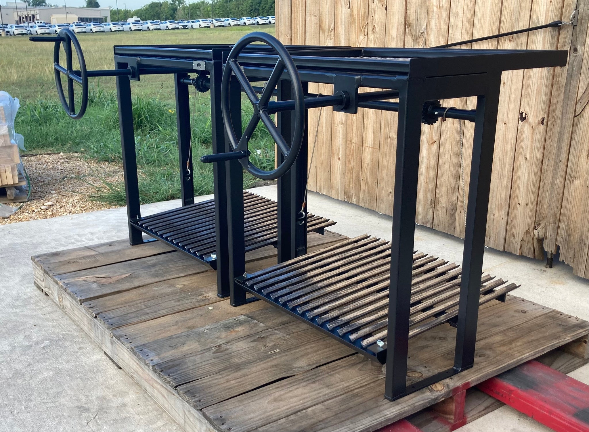 4494 COMMERCIAL Architectural Grills with Warming Racks - Heritage Backyard