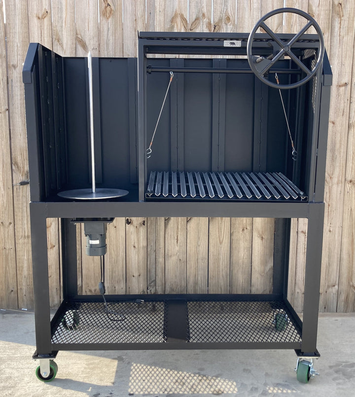 4537 COMMERCIAL Argentine and Trompo Grill Combo - Heritage Backyard