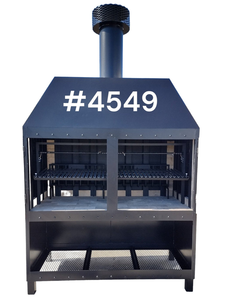 4549 Commercial Fireplace Grill - Heritage Backyard