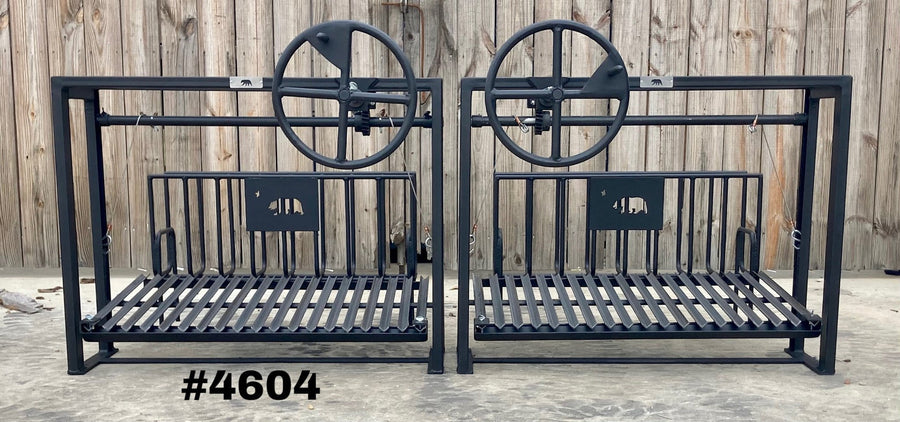 4604 COMMERCIAL Architectural Grills with Front Facing Wheel - Heritage Backyard