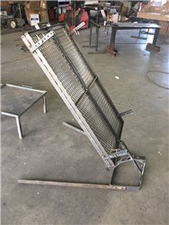 Asado Poultry Cross with Adjustable Angle Base - Heritage Backyard