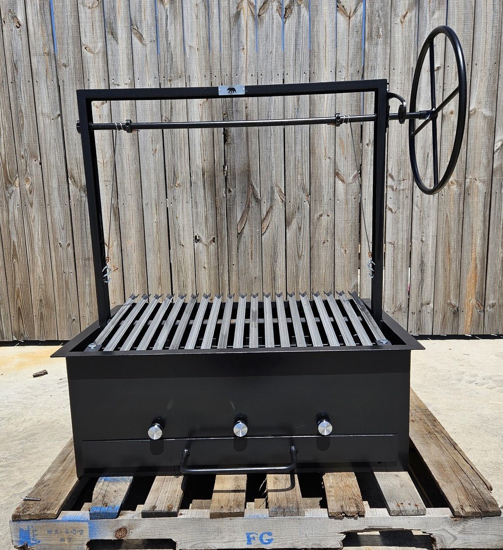 Hybrid Santa Maria Counter Built-In Grill - Heritage Backyard