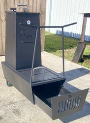 Portable BBQ Smoker - Oven -  Heritage Backyard