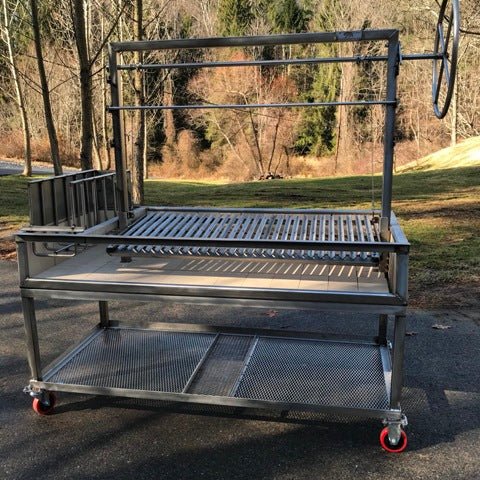 Stainless Steel Argentine Barbecue Grill - Heritage Backyard Inc.