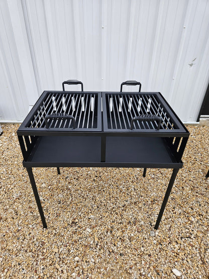 086b Large Split Armado Grill and Griddle - Heritage Backyard Inc.