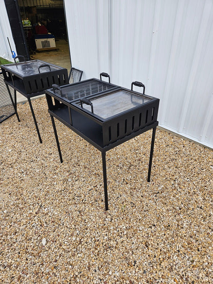 086b Large Split Armado Grill and Griddle - Heritage Backyard Inc.