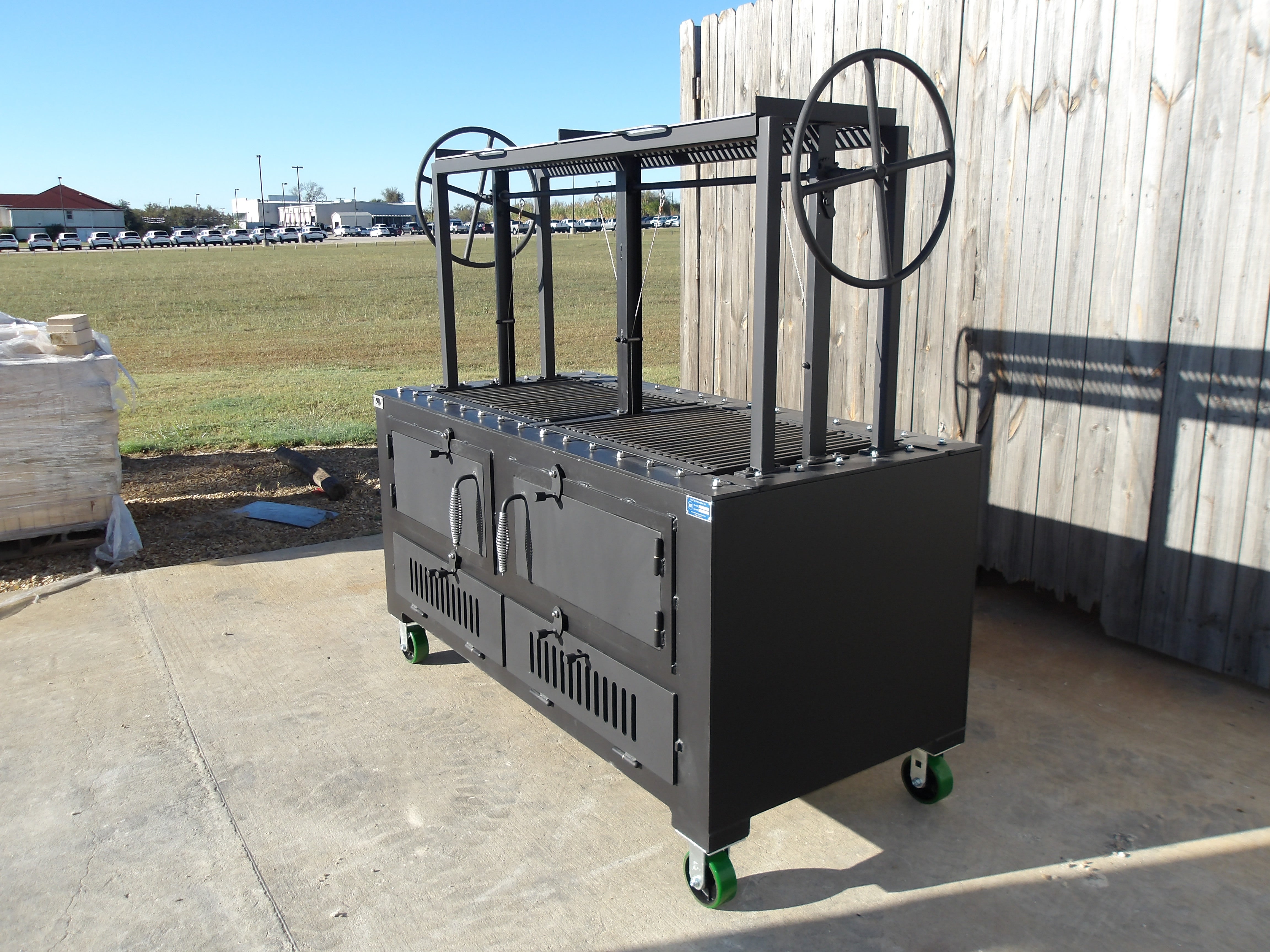 10824 Commercial NSF Split Charbroiler  - Heritage Backyard