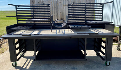 4746 Commercial Solid Fuel Pinch System Grill with Firetable - Heritage Backyard Inc.