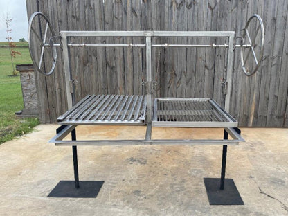 Stainless Steel Split BBQ Grill Kit