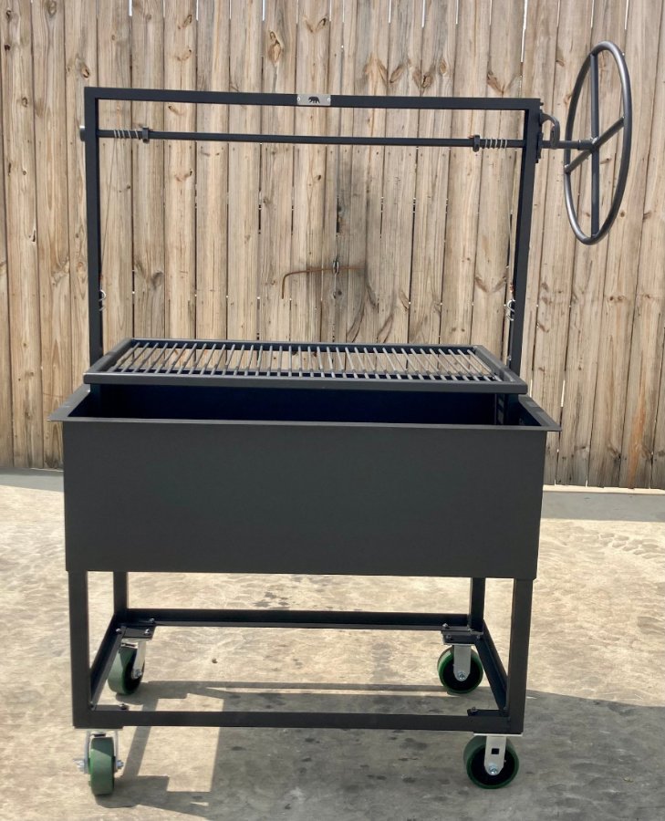 4776 High-Quality Commercial & Residential Santa Maria BBQ Grill with Casters