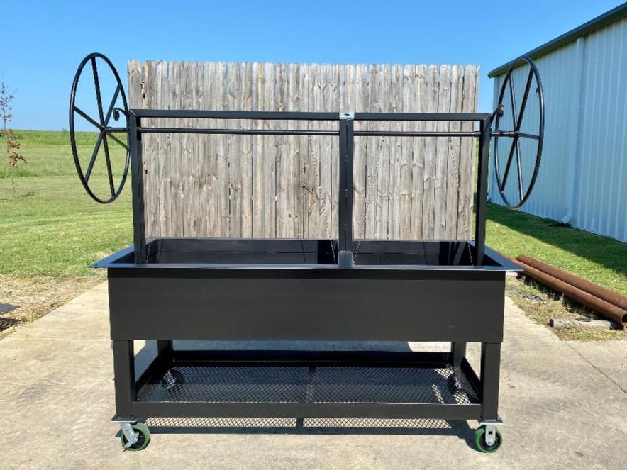 NSF Certified Heavy Duty Split Santa Maria Grill - Heritage Backyard