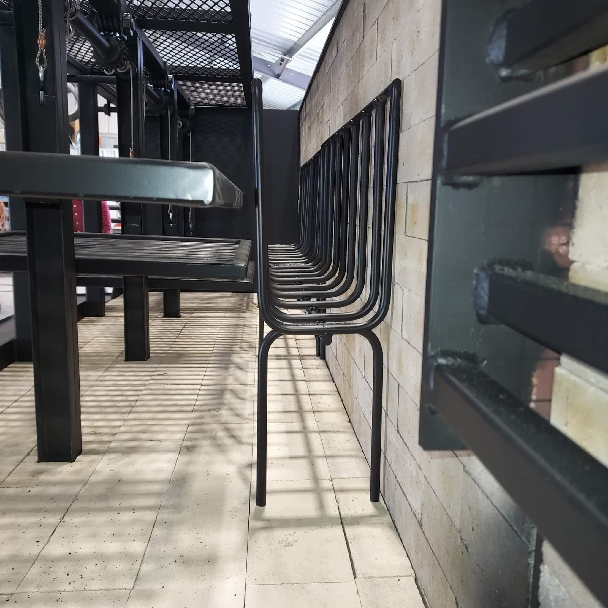 4358 COMMERCIAL Fire Table Exhibition Grills - Heritage Backyard