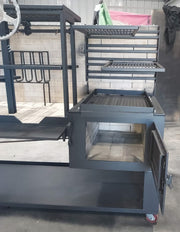4358 COMMERCIAL Fire Table Exhibition Grills - Heritage Backyard