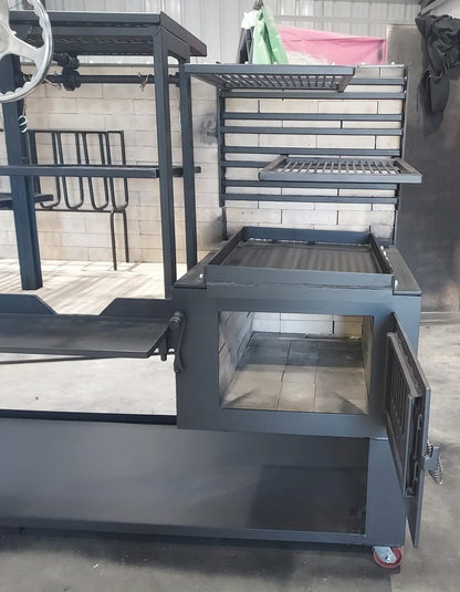 4358 COMMERCIAL Fire Table Exhibition Grills - Heritage Backyard