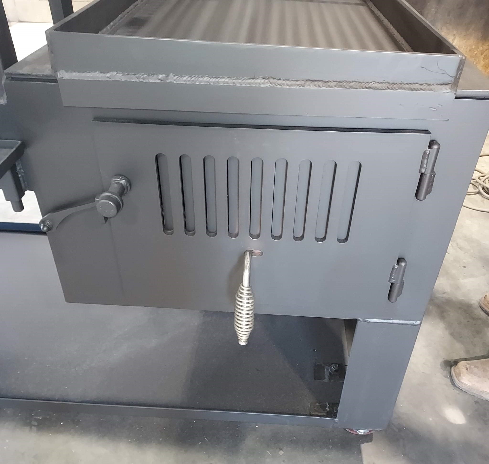4358 COMMERCIAL Fire Table Exhibition Grills - Heritage Backyard