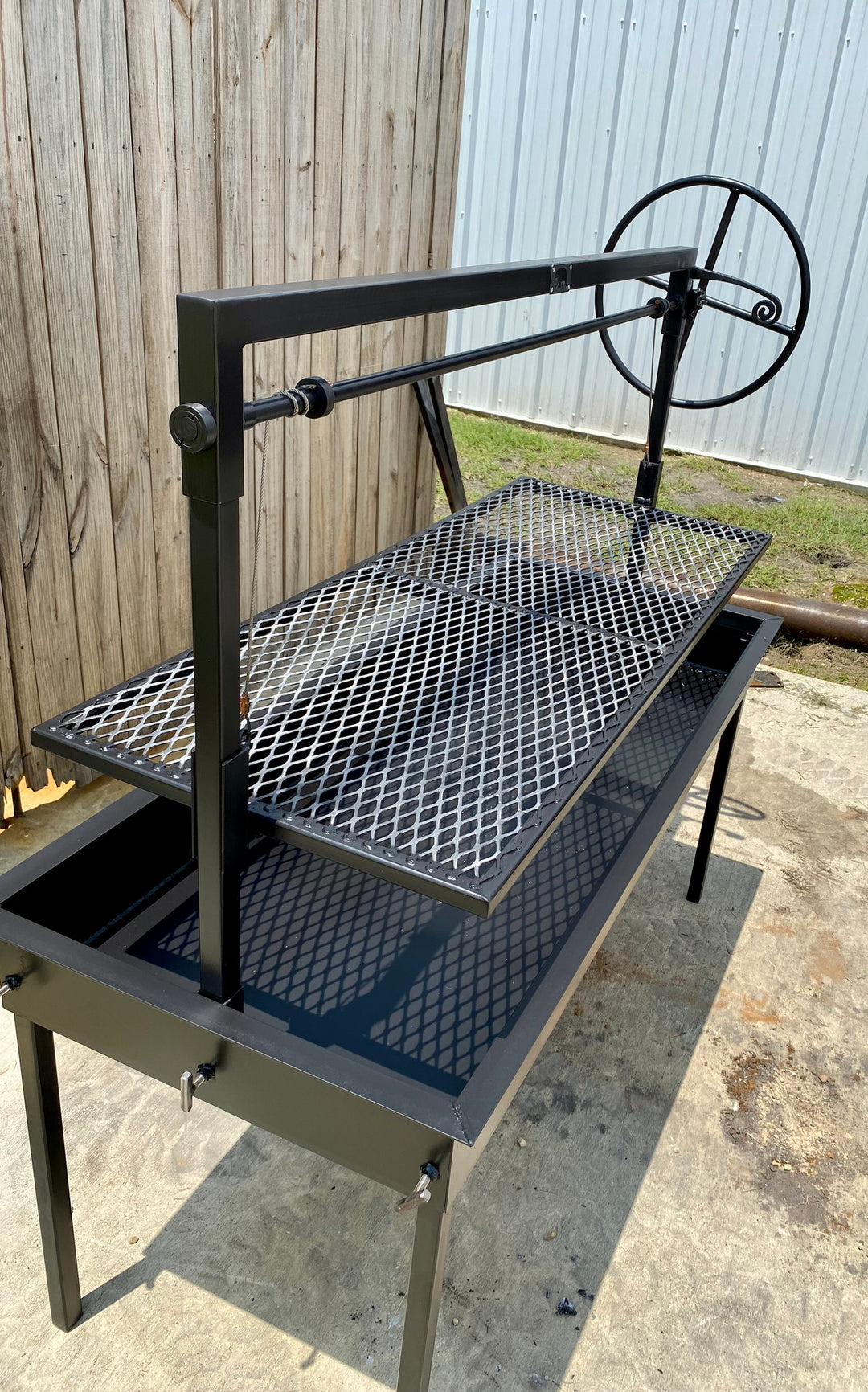 Stainless Steel Collapsible Charcoal Catering Grill Model 730
