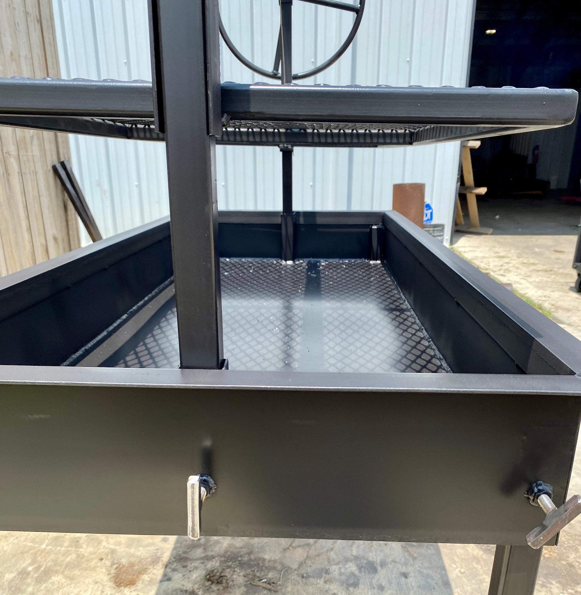 Collapsible Charcoal Catering Grill - Heritage Backyard