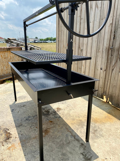 Collapsible Charcoal Catering Grill - Heritage Backyard