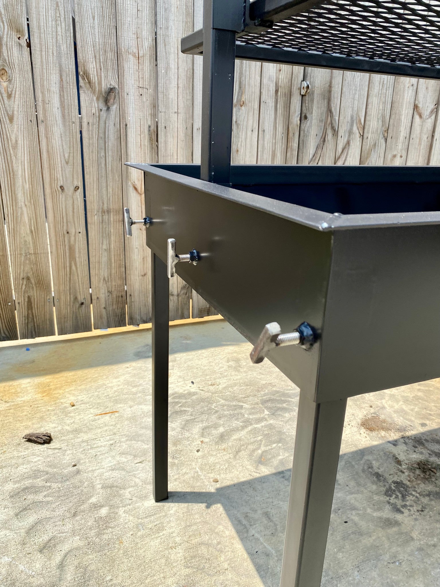 Collapsible Charcoal Catering Grill - Heritage Backyard