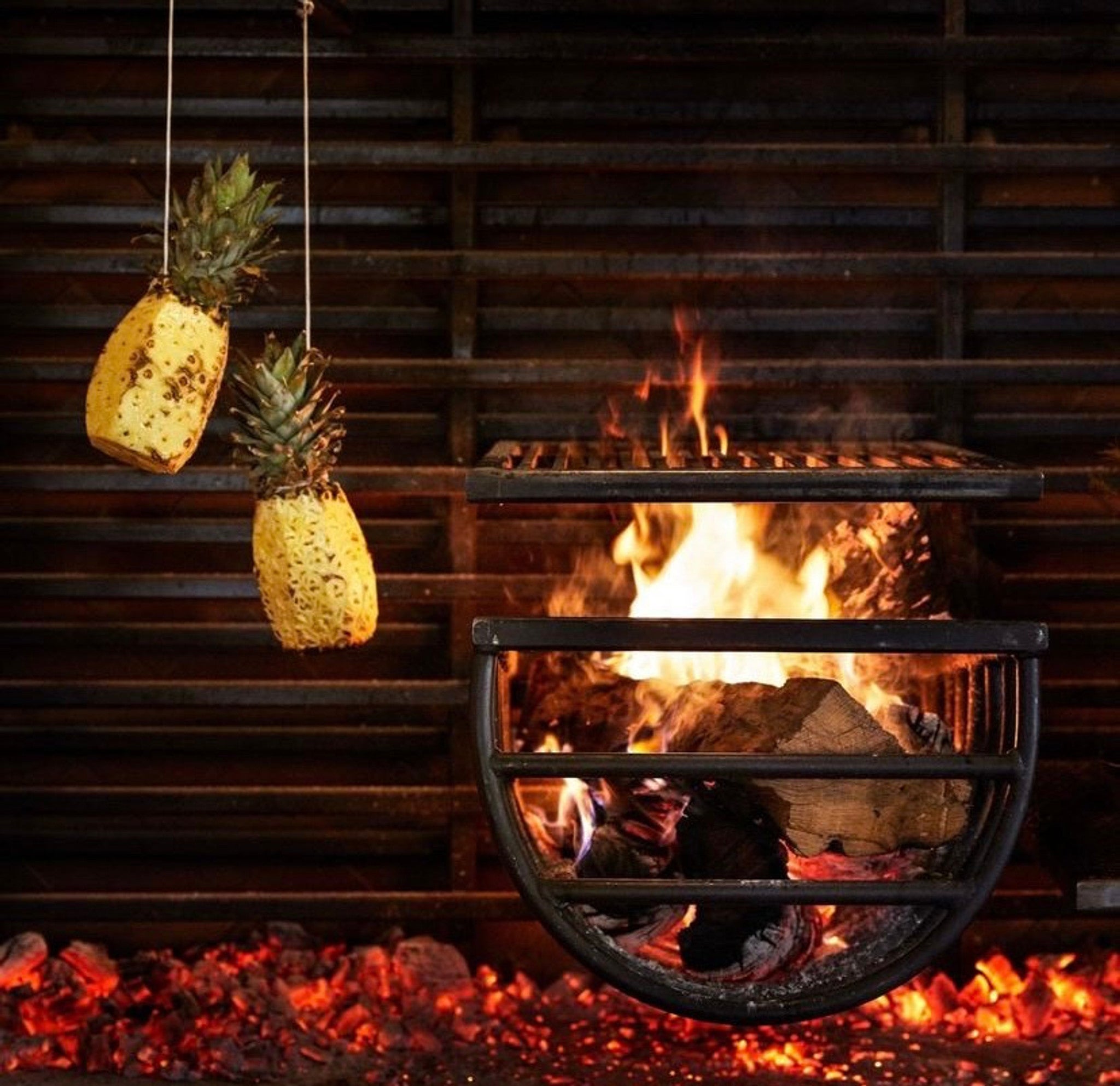 Fire Table Pinch System Grill - Heritage Backyard