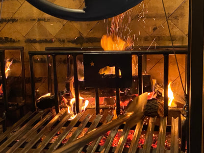 COMMERCIAL Argentine Architectural Grill with Front Facing Wheels | Call 4 Price
