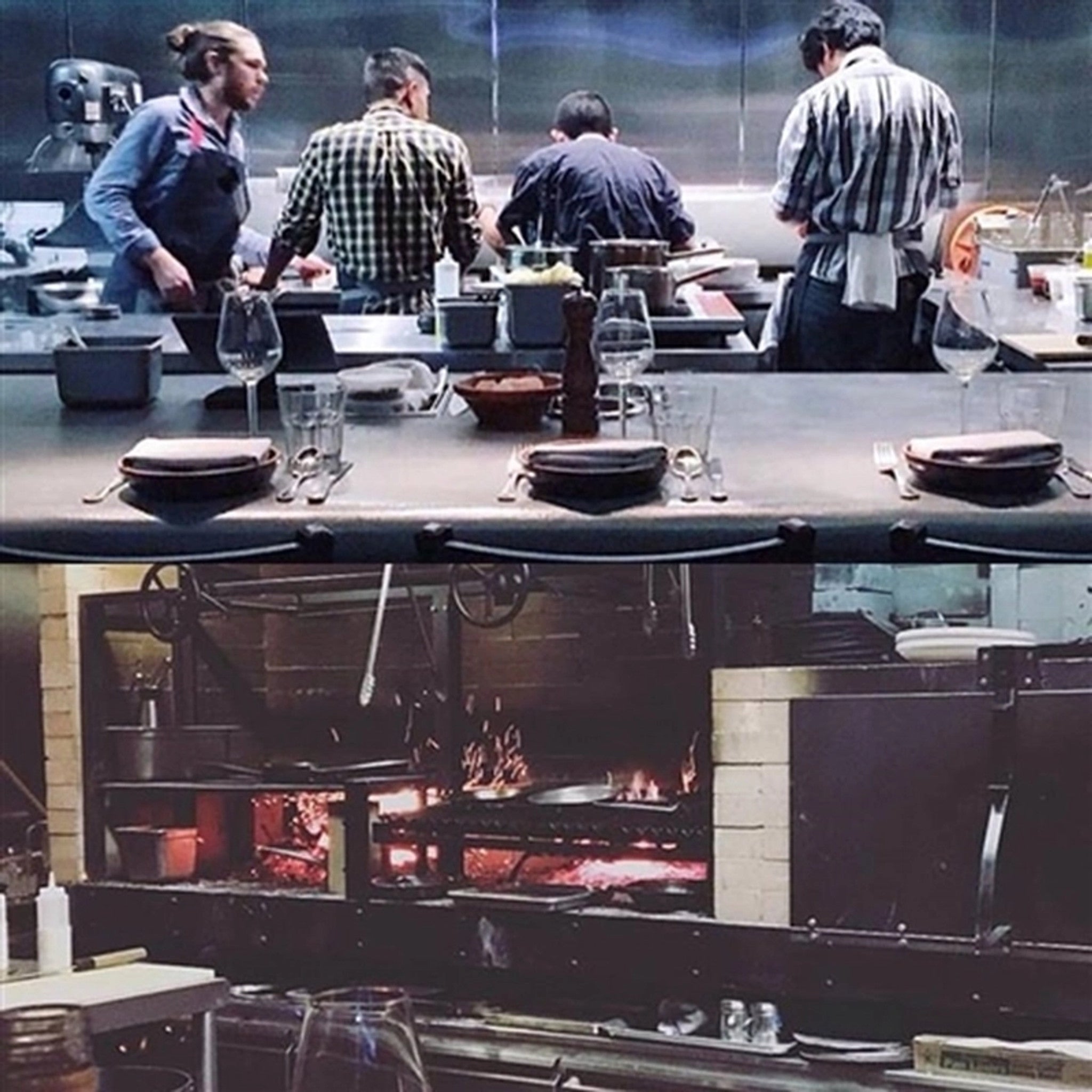 4358 COMMERCIAL Fire Table Exhibition Grills | Call 4 Price