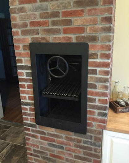 Argentine Fireplace Architectural Grill  - Heritage Backyard
