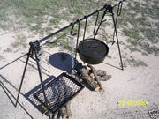 Dutch Oven Hanging Rack with grill