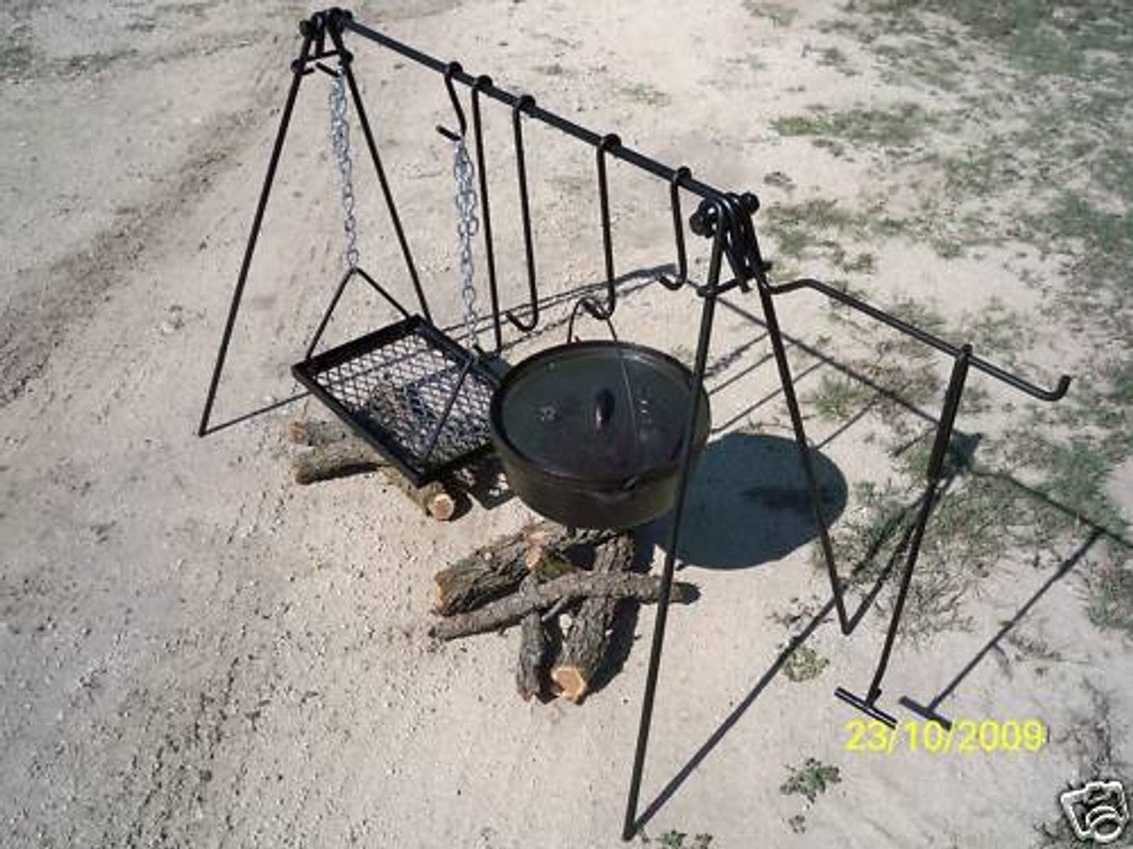 Fire Pit Cooking Set