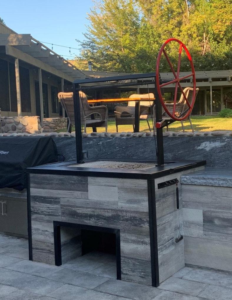 Extreme Duty Santa Maria Architectural Grill - Heritage Backyard