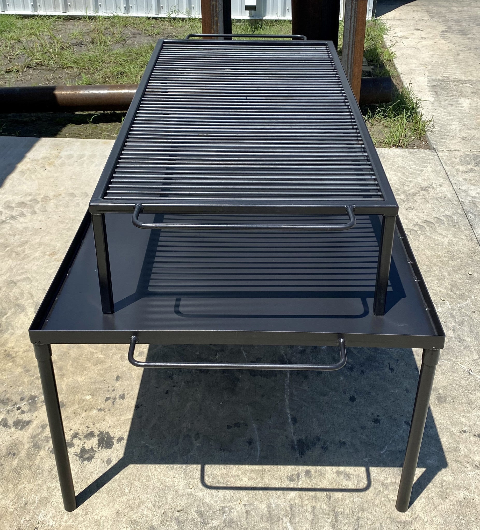 Chef Biggs Exhibition Firetable System with Asado Grill - Heritage Backyard