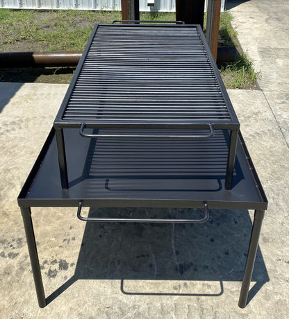 Chef Biggs Exhibition Firetable System with Asado Grill - Heritage Backyard