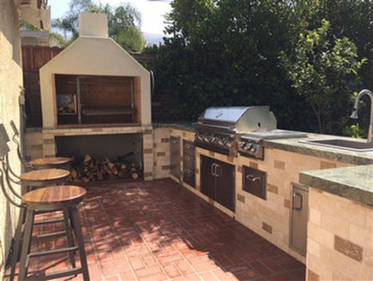 Argentine Fireplace Architectural Grill  - Heritage Backyard