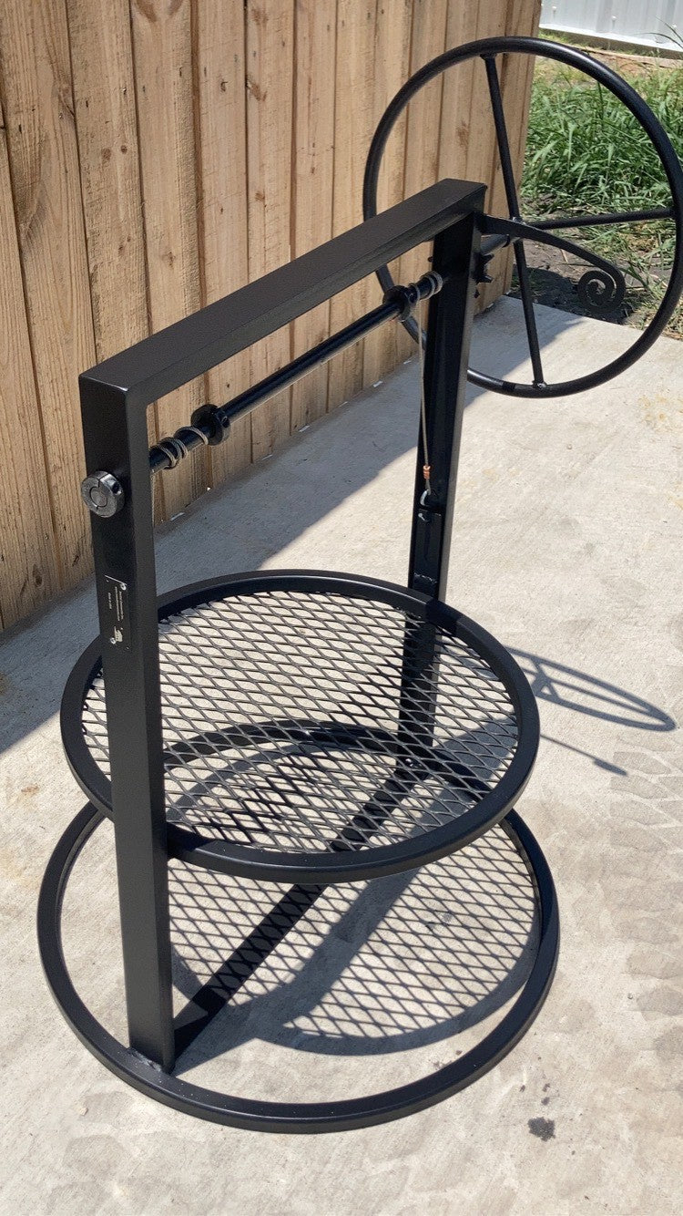 Free Standing Round Santa Maria Grill Kit - Heritage Backyard