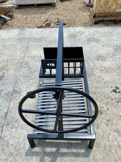 Free Standing Architectural Stilt Grills - Heritage Backyard