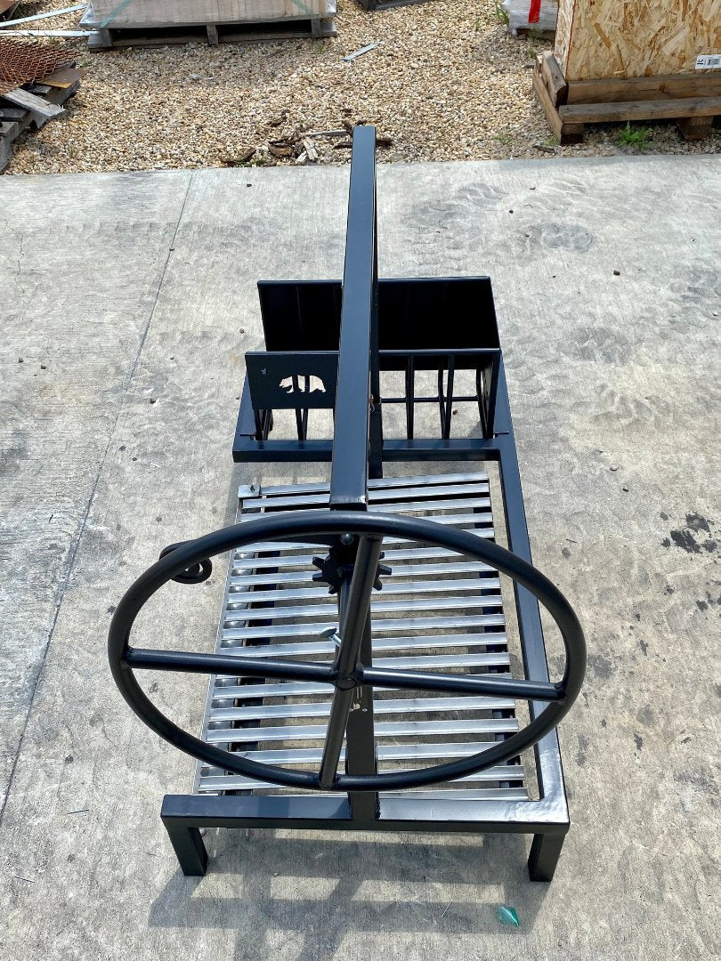 Free Standing Architectural Stilt Grills - Heritage Backyard