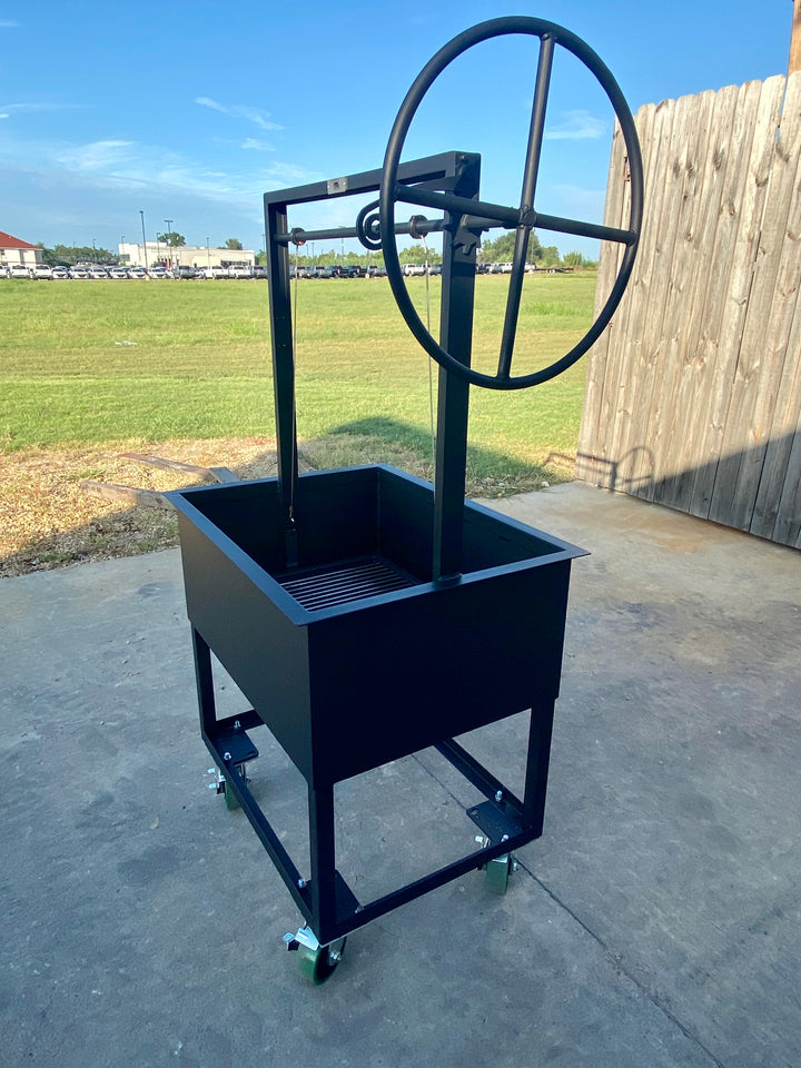 #241018 Portable Santa Maria Grill 32x24x14